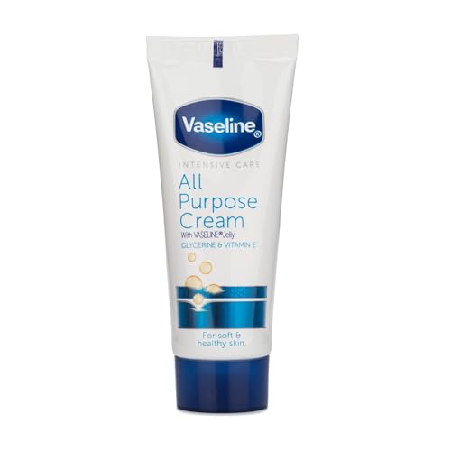 Vaseline Intensive Care All Purpose Cream, Cracked Skin Relief, 4-Pack. 1.41 FL Oz Each, 4 Tubes